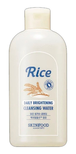 Imagen 4 de 4 de Skinfood Agua Limpiadora Coreana Arroz Aclara Piel Suave