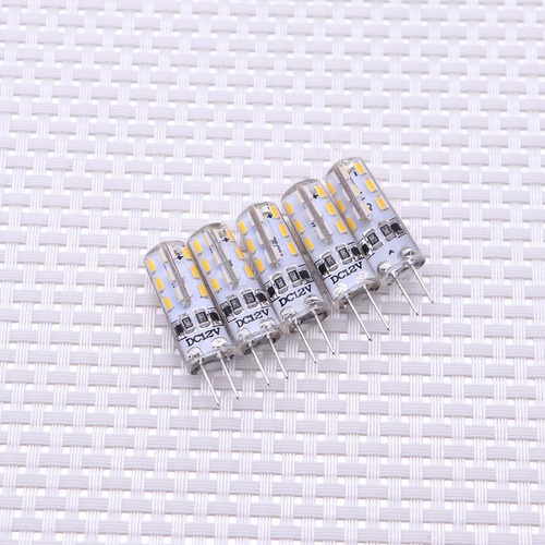 5 Bombillas Led Smd G4 De Bajo Consumo, 12 V, 1,5 W, 24 3014