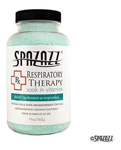 Spazazz Rx Therapy Crystals Container, 19 Onzas, Terapia Res