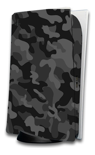 Skin Adhesivo Play 5 + 1 Skin Joystick Calco Ploteo Completo Color Camfuflado Black