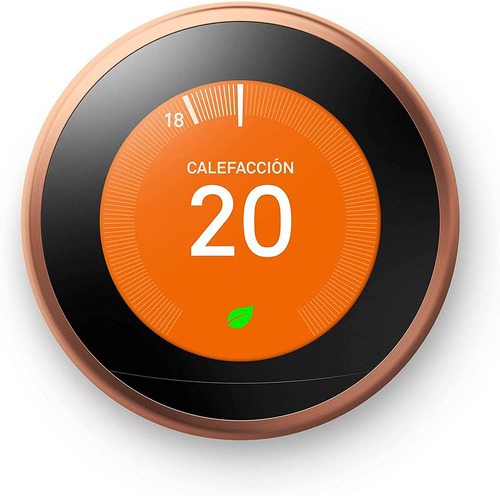 Google Nest Learning Thermostat Cobre, Se Controla