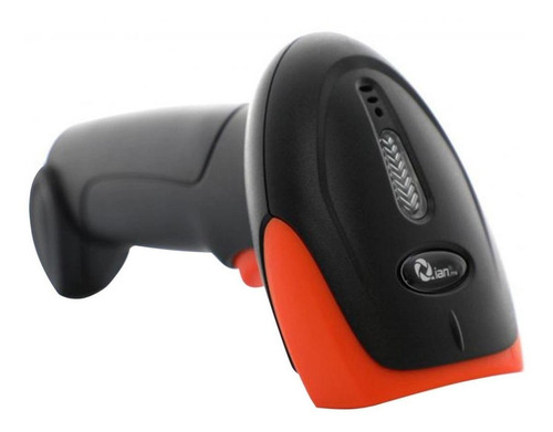 Imagen 3 de 4 de Lector de código de barras Qian Tiaoma QLC11701 USB 1D 5V negro/naranja