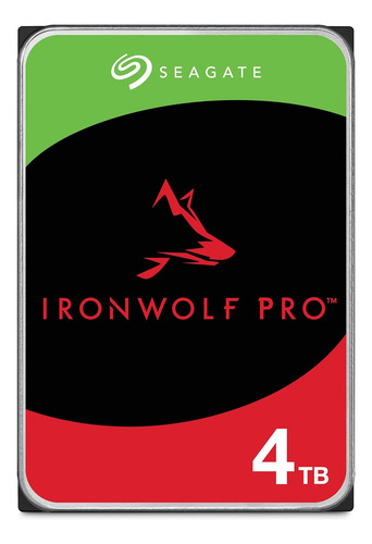 Disco Duro Interno De Disco Duro Seagate Ironwolf Pro De 4 T