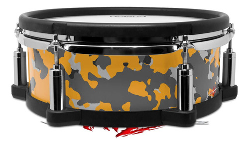 Skin Wrap Para Roland Pd-108 Drum Wraptorcamo Old School No