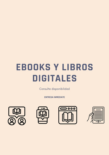 Ebooks  Y Libros Digitales 