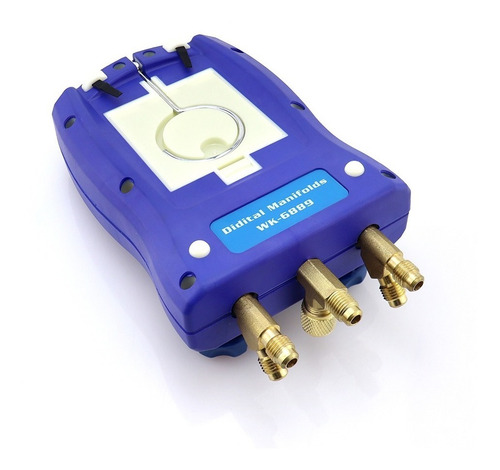 Manifold Digital Refrigeração Vacuômetro Mangueiras Dszh