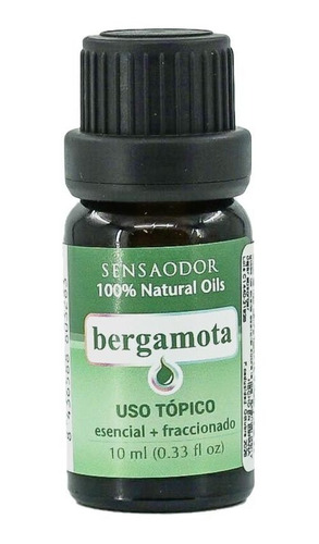 Aceite Esencial Fraccionado Aroma Bergamota 10 Ml