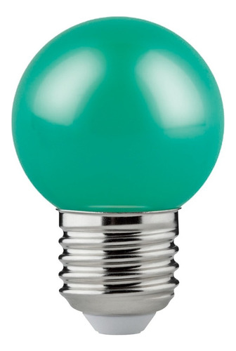 Lampara Led Bulbo Classic P Colors 1.2w Ledvance Color De La Luz Verde