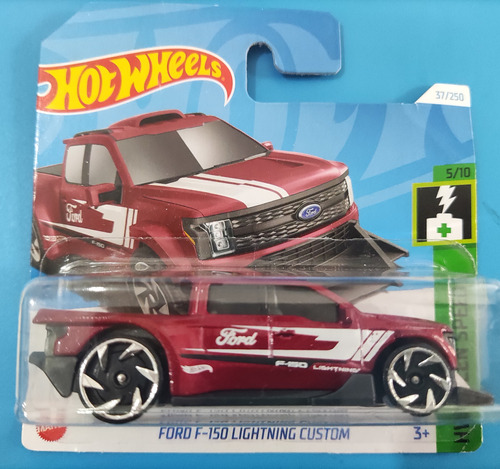 Carrito Hot Whells Ford F-150 Hw Green Speed