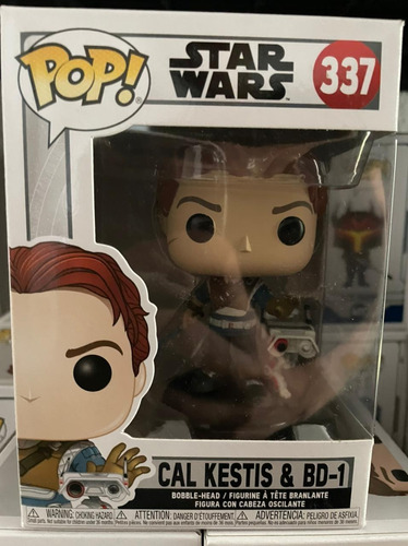 Funko Pop Star Wars Cal Kestis & Bd-1 #337 Clone Wars Jedi