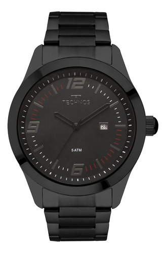 Relógio Technos Masculino Racer Preto - 2115moas/4p