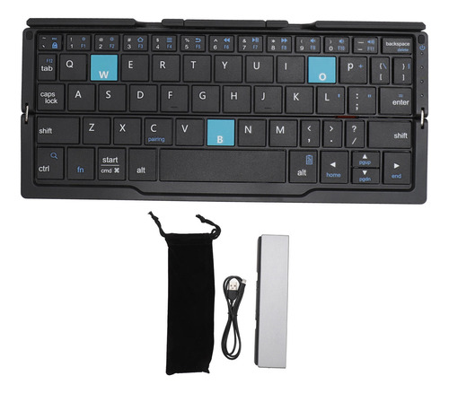 Teclado Plegable, Portátil, Inalámbrico, Plegable, Tamaño De