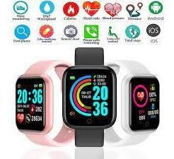 Imagem 2 de 5 de Smartwatch Y68 D20 Atualizado