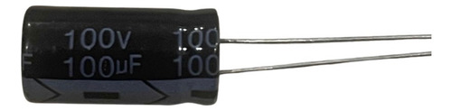 5pcs Capacitor Electrolitico 100uf 100v 2.0x1.0cm