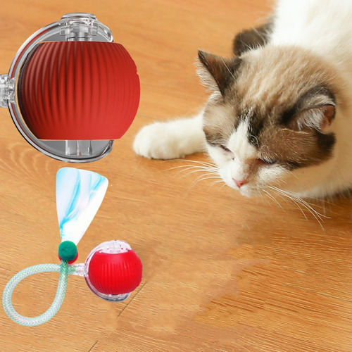 Juguete Interactivo Para Gatos Juguete Eléctrico Para Rojo