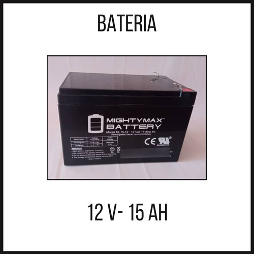 Bateria 12v 15ah