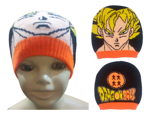 Gorro Goku Para Niño