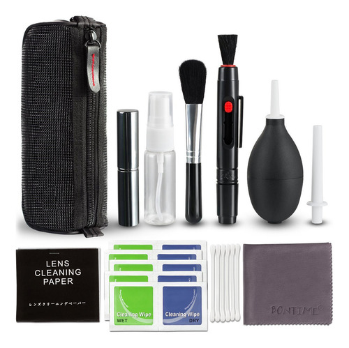 Kit De Limpieza De Cámara Con Ventilador, Bolígrafo Y Paño P