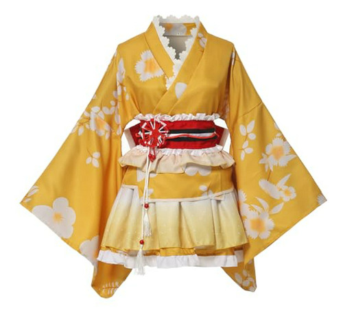 Kimono Yukata Japonés Cosplay Anime Mujeres Niñas
