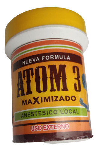 Atom 3 Maximizado Ungüento Frotación Pomada