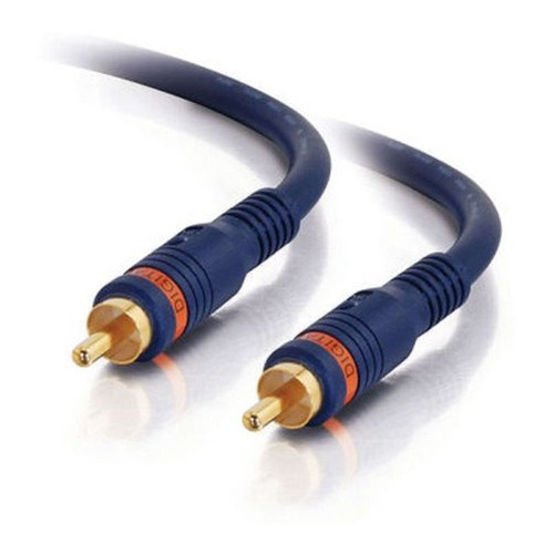 Cable Coaxial De Audio Digital C2g 40008 Velocity Spdif Azul