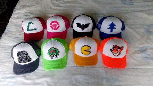 Gorras De Pixel Art