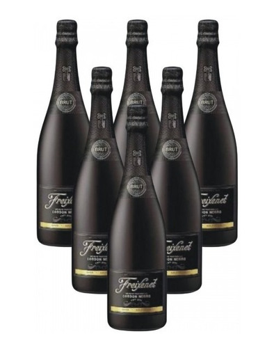 Espumante Freixenet Cordon Negro Pack 6unid Envío Gratis 