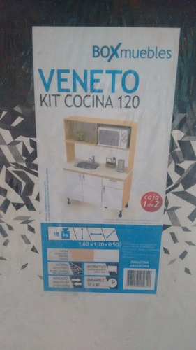 Estante Veneto Kit De Cocina Pack Nº2 - Solo Parte Superior