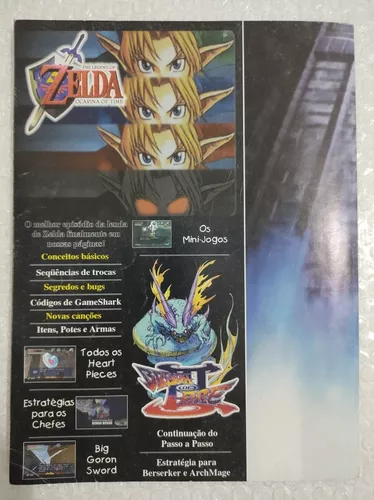 JRPG - Gamers Book Nº4 - The Legend of Zelda - Ocarina of Time Quem ainda  tem essa guardada com carinho aí?