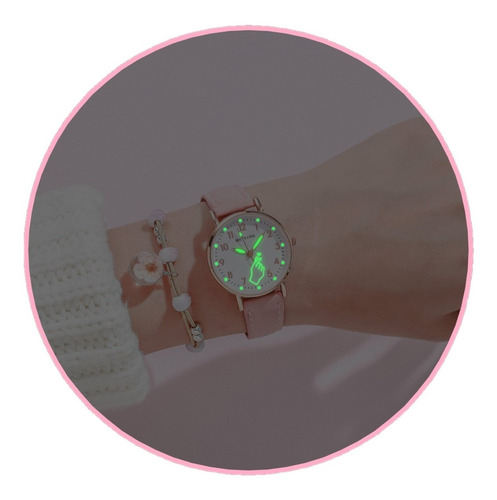 Reloj Pulsera Dedos Kpop Corazon Luminoso Kawaii