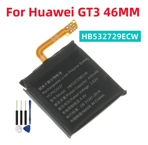 Bateria Nueva Para Huawei Watch Gt3 46mm (455mah)