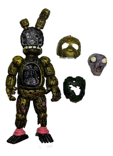 Five Nights Freddys Figura Animatronic Springtrap C/luz Led