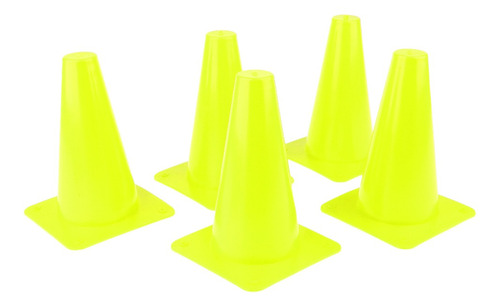 5pcs De Seguridad 15cm Para Patinaje De De Fútbol Verde