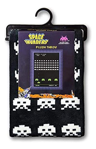 Manta De Felpa Space Invaders - No Específico De La Máquina