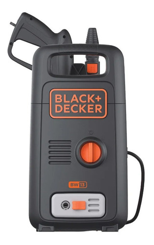 Imagen 1 de 4 de Hidrolavadora eléctrica Black+Decker BW13 naranja y negra con 1450psi de presión máxima 220V
