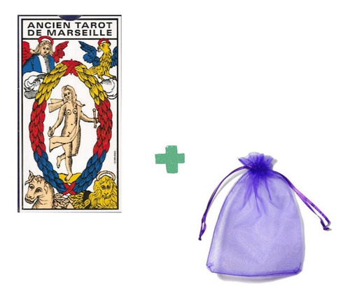 Imagen 1 de 8 de Tarot De Marseille Ancien - Cartas - Grimaud - Frances