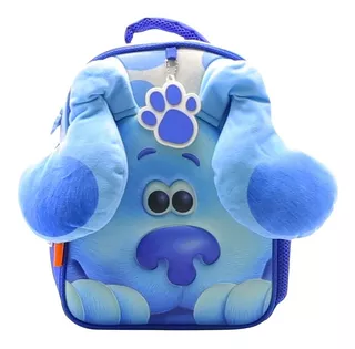 Mochila Las Pistas De Blue Con Orejas De Peluche 12 Cresko