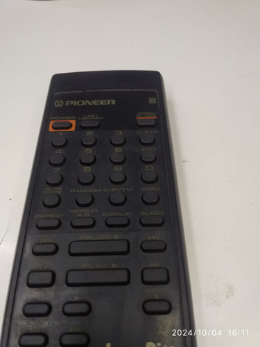Controle Remoto Laser Disc Cu-cld106 Original (Usado)