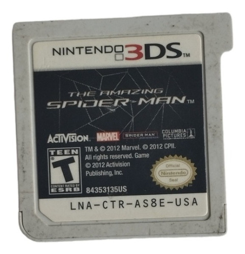 The Amazing Spiderman 3ds (Usado)