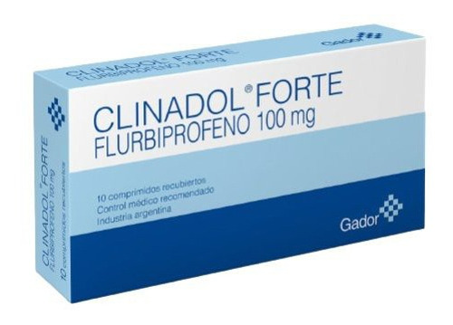 Clinadol® Forte 100mg X 10 Comp. (flurbiprofeno) 