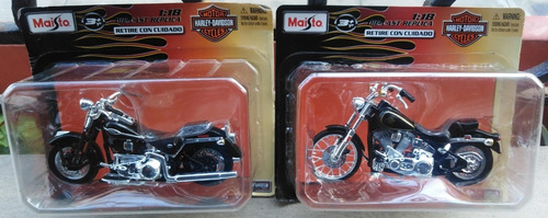Coleccion Oficial Motos Harley Davidson Maisto 1:18 Die Cast