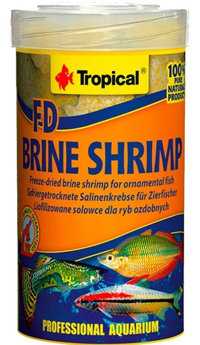 Tropical Fd Brine Shrimp 8g ( Artemia Liofilizada ) - Un