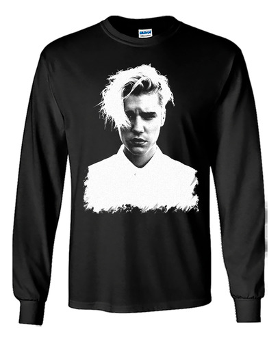 Justin Bieber Playera Manga Larga D07 N0