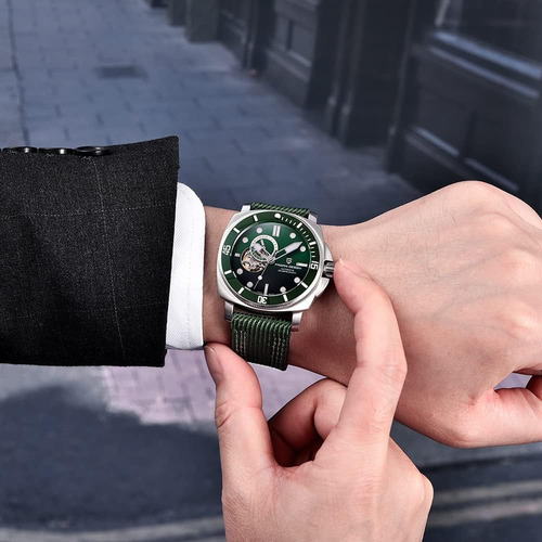 Lacz Denton Pagani Design 1736 Relojes Automáticos Para Homb