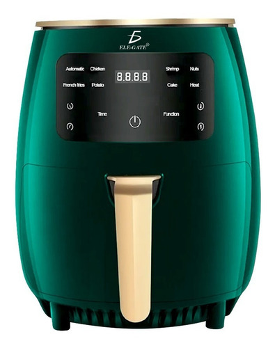 EleGate freidora eléctrica De Aire 4.5l Verde