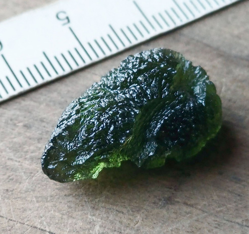 Moldavita Auténtica Piedra De Alta Vibración Arboldivine 21 Verde Musgo