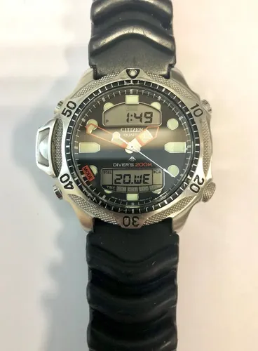 Citizen Aqualand Diver Depth Meter Promaster Jp1010-00e | MercadoLivre