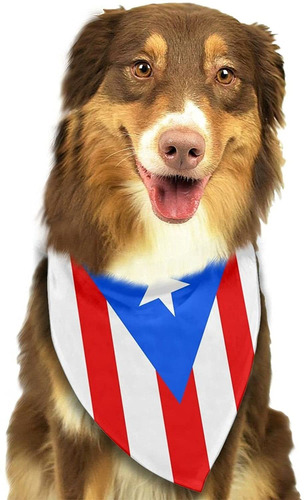 Pañuelo Perro De Puerto Rico  Pañuelos Perro  Baberos...