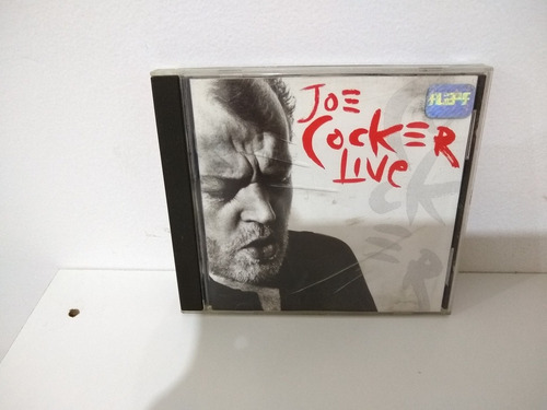 Joe Cocker Live En C.d. Usado Muy Bueno 