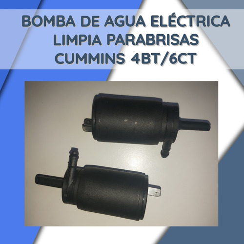 Bomba De Agua Eléctrica Limpia Parabrisas Cummins 815/1721